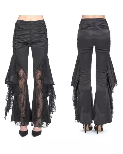 Elegant Pants with Lace from Devil Fashion Brand at €76.50