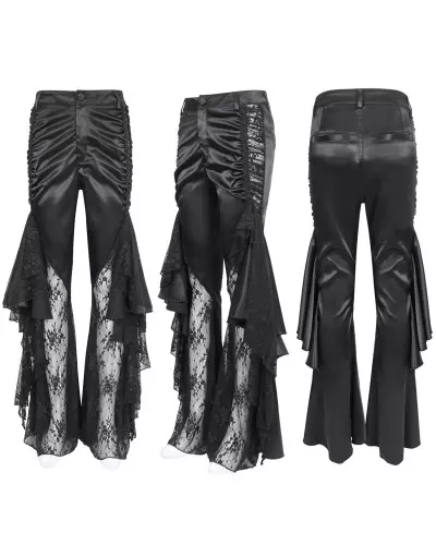 Pantalon Élégant avec Dentelle de la Marque Devil Fashion à 76,50 €