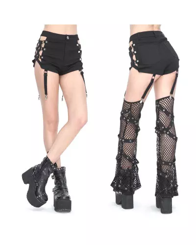 Shorts con Calentadores de Rejilla marca Devil Fashion a 89,00 €
