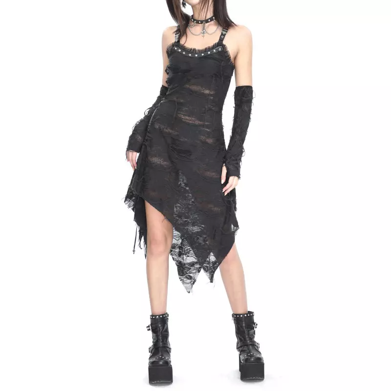 Kleid mit Handschuhen der Devil Fashion-Marke für 67,50 €