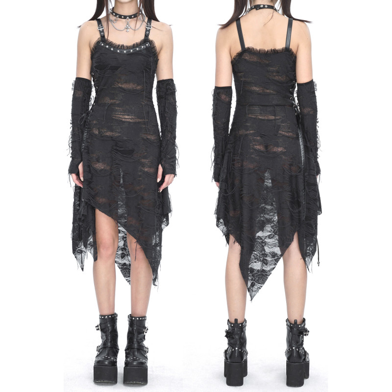 Dress with Gloves