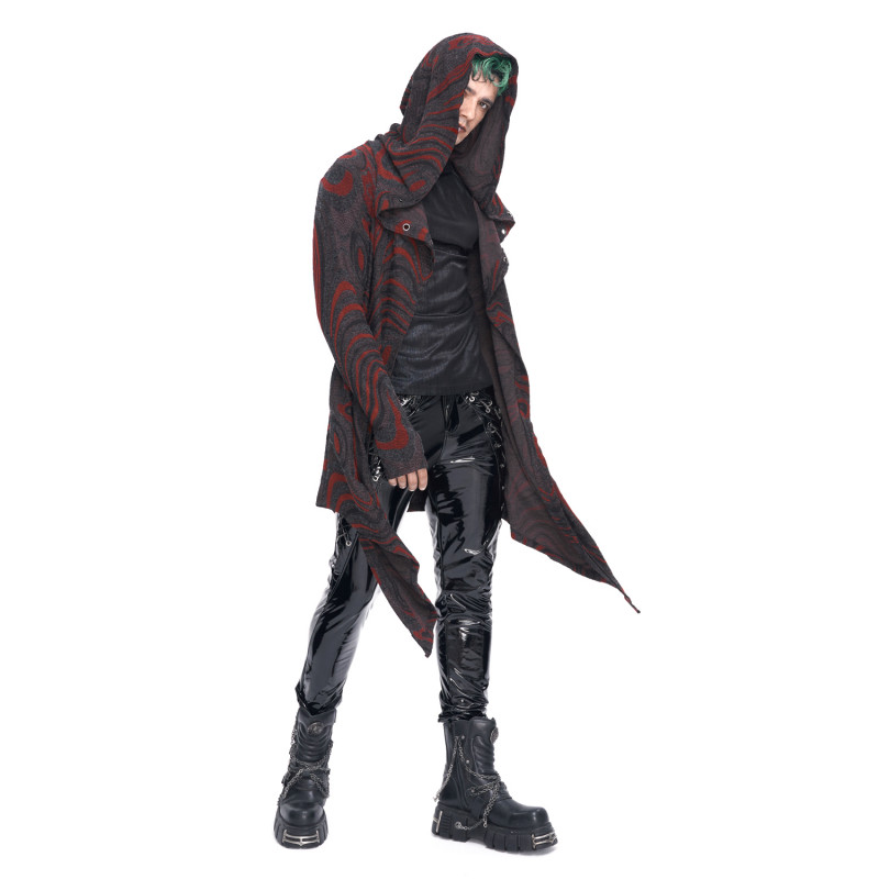 Veste Gothique Élégante Ouverte pour Homme