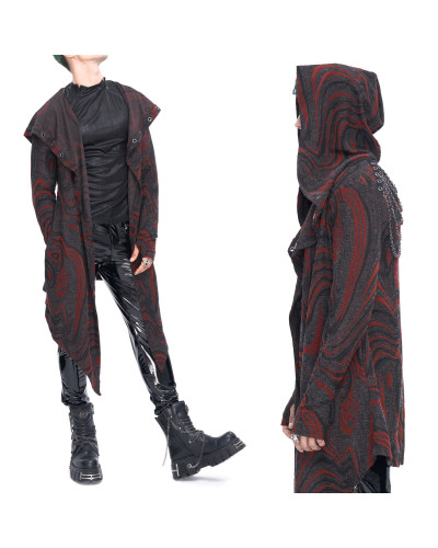 Veste Gothique Élégante Ouverte pour Homme