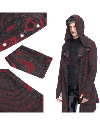 Veste Gothique Élégante Ouverte pour Homme