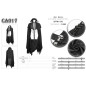 Long Black Cape for Men