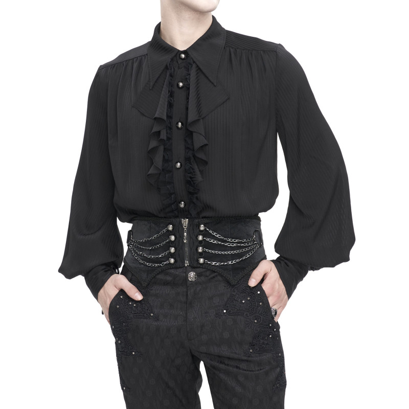 Belt with Chains for Men