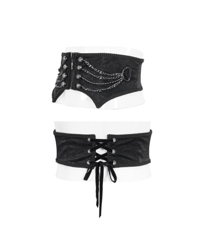 Belt with Chains for Men