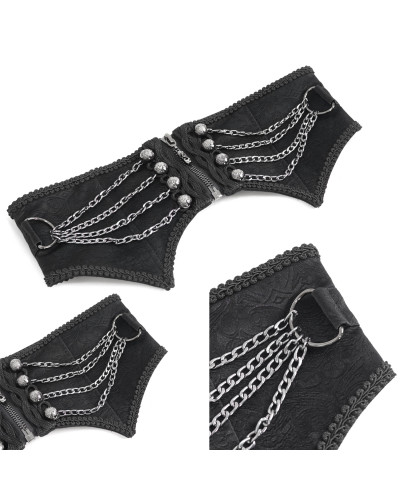 Ceinture avec Chaînes pour Homme
