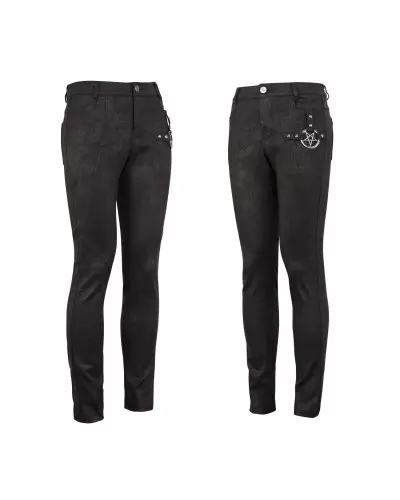 Hose mit Pentagramm für Männer der Devil Fashion-Marke für 77,90 €