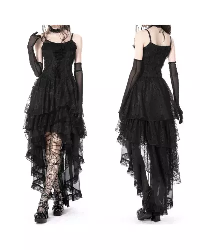 Vestido Curto com Renda da Marca Dark in Love por 60,00 €