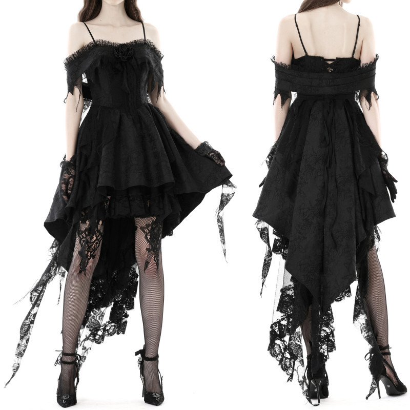 Black Dress with Lace