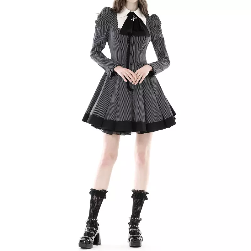 Robe Noire et Blanche de la Marque Dark in Love à 62,92 €