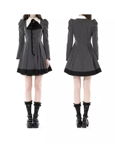 Robe Noire et Blanche de la Marque Dark in Love à 62,92 €