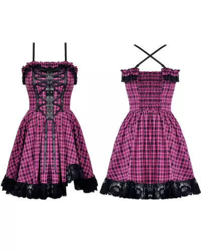 Black and Pink Dress from Dark in Love Brand at €65.00