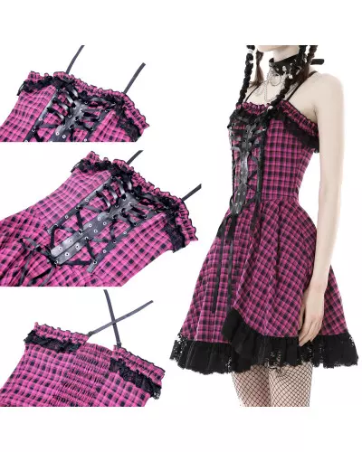 Black and Pink Dress from Dark in Love Brand at €65.00