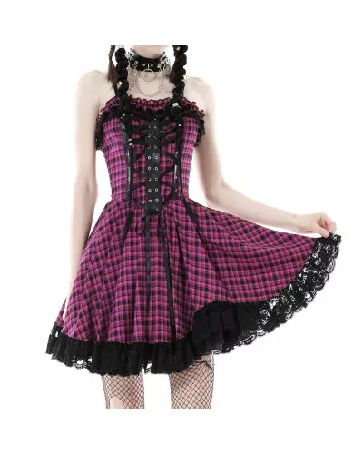 Vestido Preto e Rosa da Marca Dark in Love por 65,00 €