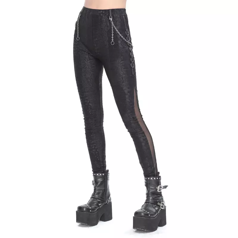 Leggings with Chains from Devil Fashion Brand at €57.50