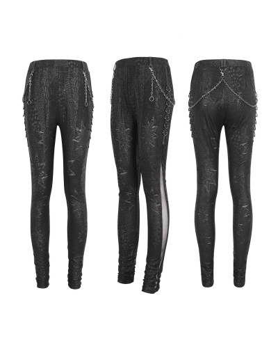 Legging Gothique avec Craînes