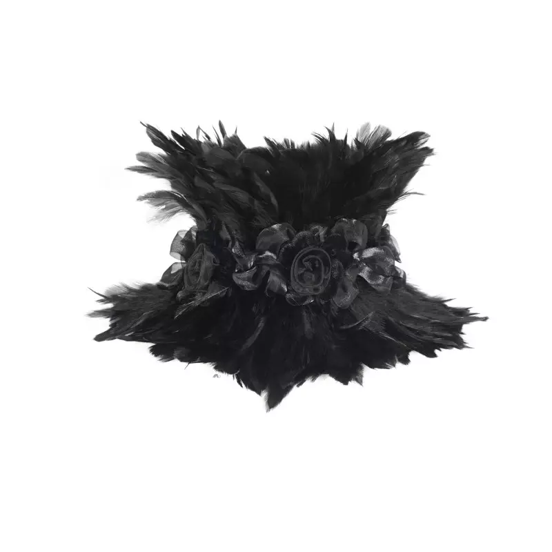 Unisex Collar with Feathers from Devil Fashion Brand at €45.00