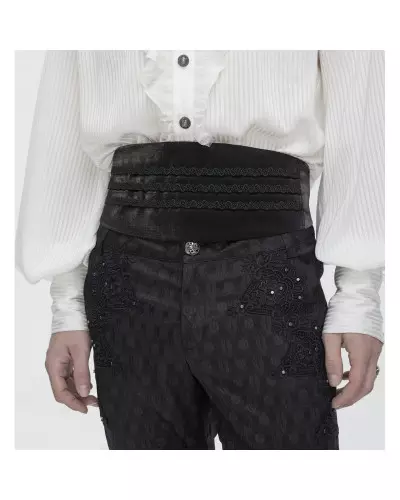 Belt with Guipure for Men from Devil Fashion Brand at €31.00