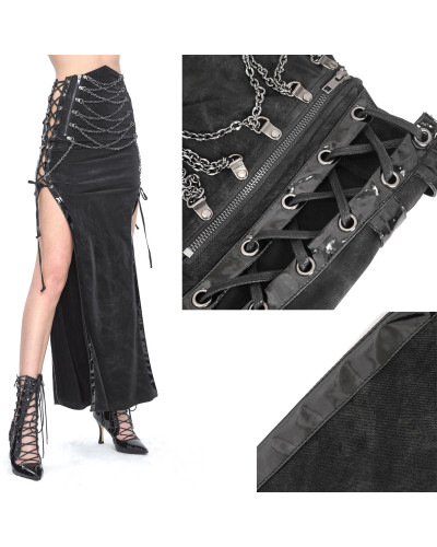 Miniskirt with Chains