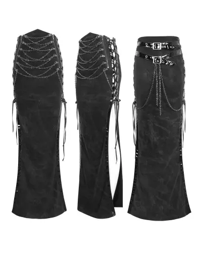 Skirt with Chains from Devil Fashion Brand at €92.50