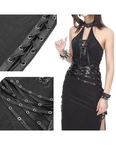 Dress with Lacings from Devil Fashion Brand at €87.50