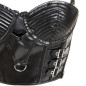 Faux Leather Top