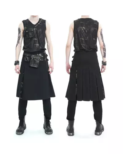 Asymmetrical T-Shirt for Men from Devil Fashion Brand at €49.00