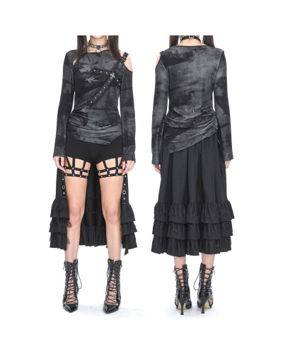 Asymmetric Gothic T-Shirt