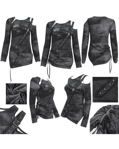 Asymmetric Gothic T-Shirt
