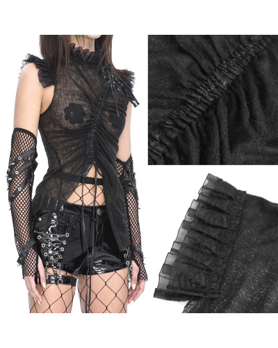 Black Gothic Top