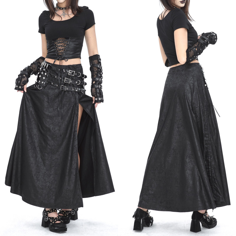 Skirt with Buckles