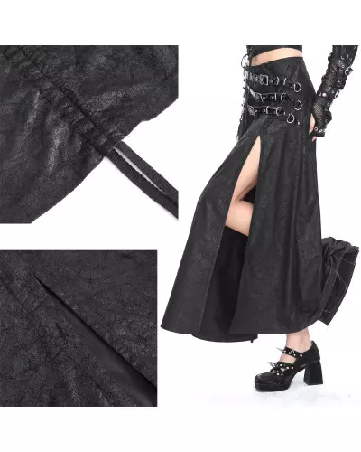 Skirt with Buckles from Devil Fashion Brand at €99.50