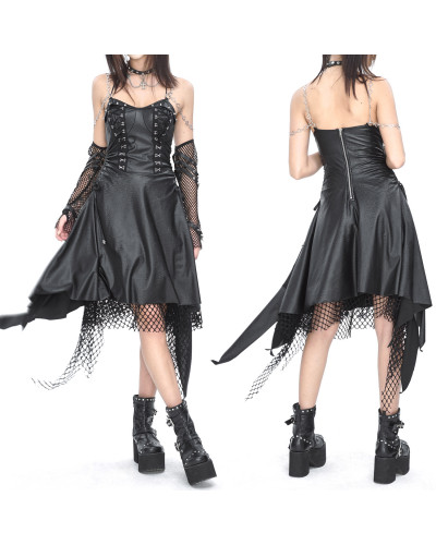 Gothic Dress with Mesh