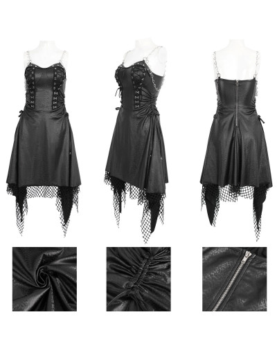 Gothic Dress with Mesh