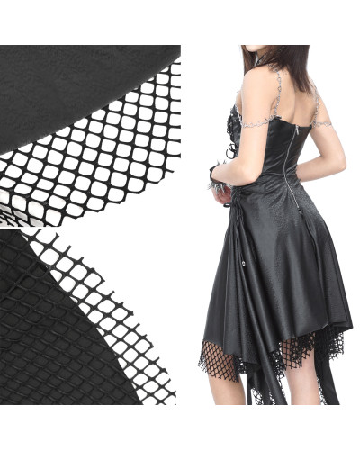 Gothic Dress with Mesh