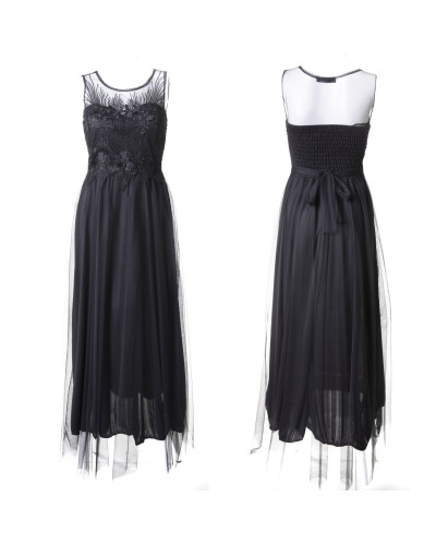 Vestido Gótico con Guipur