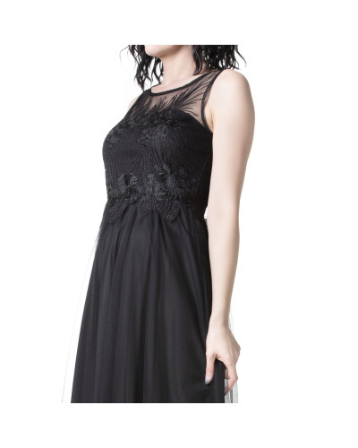 Vestido Gótico con Guipur