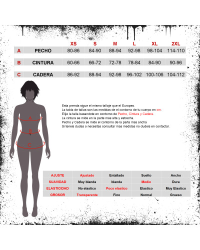 T-Shirt Gótica com Renda e Franjas