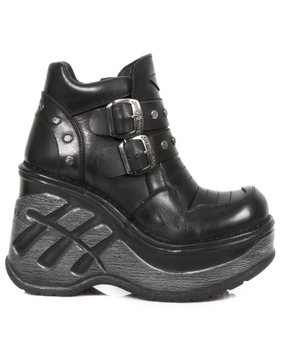 Zapatos New Rock Góticos Blancos