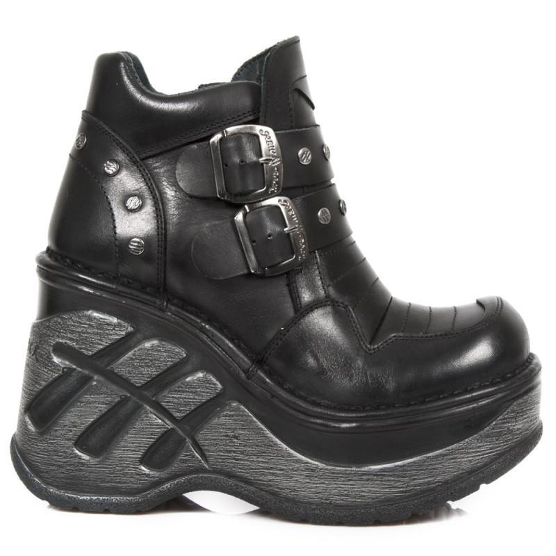 Zapatos New Rock Góticos Blancos