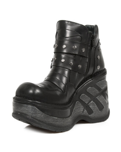 Chaussures New Rock Gothiques Blancs