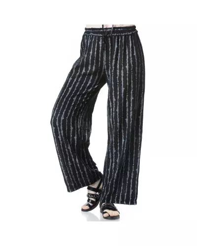 Pants with Vertical Stripes