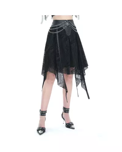 Skirt with Chains and Pentagram