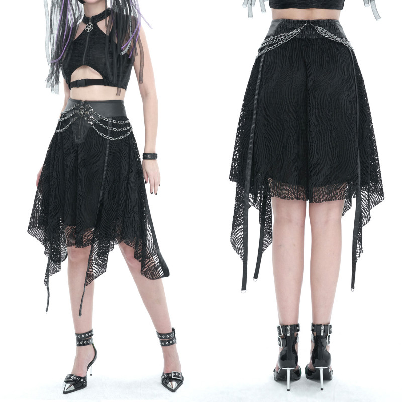 Skirt with Chains and Pentagram