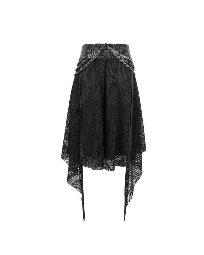 Skirt with Chains and Pentagram from Devil Fashion Brand at €69.00