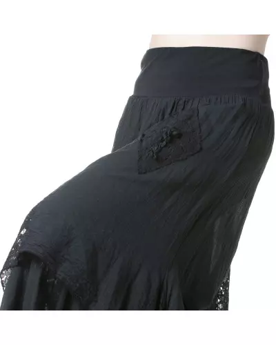 Falda Negra con Picos marca Style a 19,00 €
