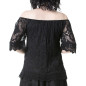 T-Shirt com Renda T-Shirt com Renda