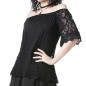 T-Shirt com Renda T-Shirt com Renda